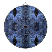 Zwarte en Blauwe Kartonnen Dart Board Dartbord (Voorkant)