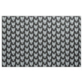 Zwarte en Blauwe Lint Engel Eigen Stoffen (Yard (91,4 cm))