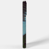 Zwarte en blauwe vlinder Case-Mate iPhone case (Achterkant / Rechts)