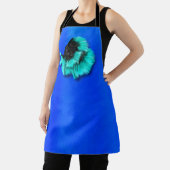 Zwarte en Blauwgroen bètavis Schort (Insitu)
