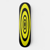 Zwarte en gele Wasp-Surf Persoonlijk Skateboard (Voorkant)