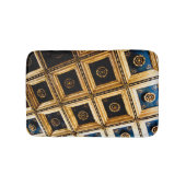 Zwarte en Gold-architectuur Badmat (Voorkant)
