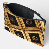 Zwarte en Gold-architectuur Etui (Open)