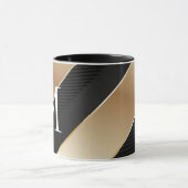 Zwarte en Gold-Mok Mok (Midden)