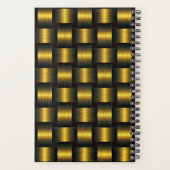 Zwarte en Gold Planner (Achterkant)