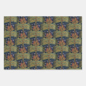 Zwarte en Gold Wrapping Papierplaat Inpakpapier Vel (Voorkant 2)