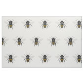 Zwarte en goudbijen stof (Fat Quarter)