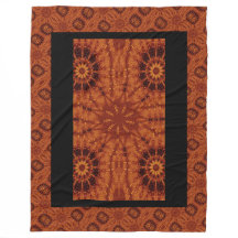 Zwarte en goudbloemen 24