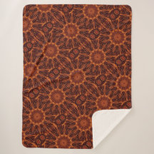 Zwarte en goudbloemen 30