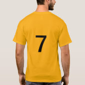 ZWARTE EN GOUDE T-SHIRT    7 (Achterkant)