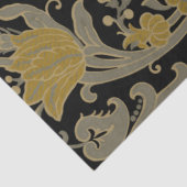  zwarte en gouden barokscrollers tissuepapier (Detail)