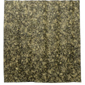 Zwarte en gouden glitter Sparkle Douchegordijn (Voorkant)