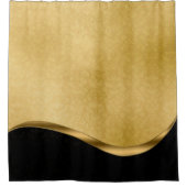 Zwarte en gouden gordijnen (Voorkant)