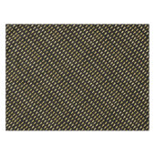 Zwarte en gouden harten tafelkleed (Voorkant (Horizontaal))