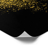 Zwarte en gouden hiel - wedstrijd poster (Hoek)