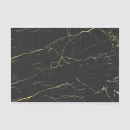 Zwarte en gouden marmer tissuepapier