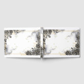 Zwarte en Gouden Rozen Gastenboek (Volledig)