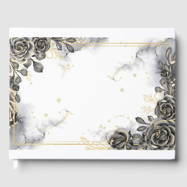 Zwarte en Gouden Rozen Gastenboek