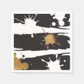 Zwarte en gouden servetten (Voorkant)