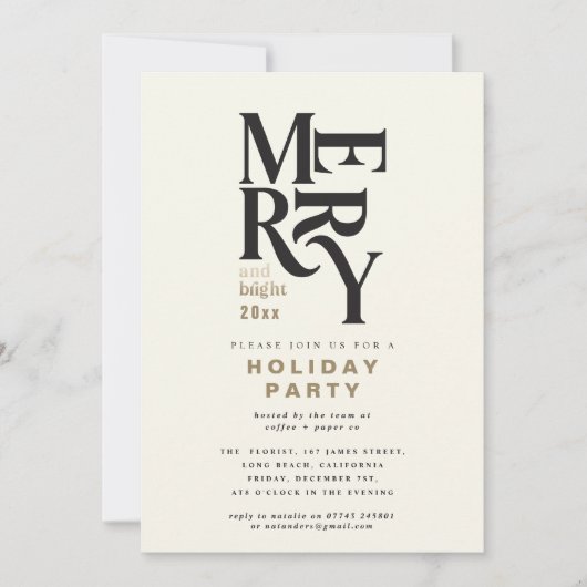 Zwarte en goudsmederij en felle kerstfeestdagen (Voorkant)