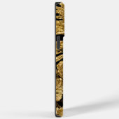 Zwarte en goudvlinder Case-Mate iPhone case (Achterkant / Rechts)