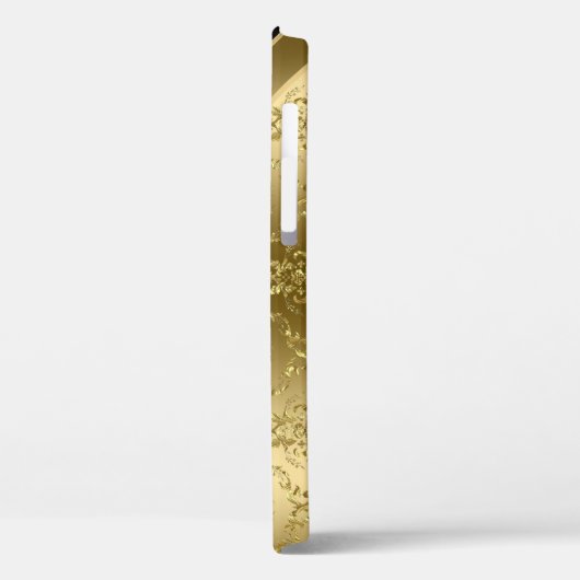 Zwarte en goudvogel Case-Mate iPhone case (Achterkant / Links)