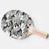 Zwarte en grijze Camo Tafeltennisbatje (Zijkant)