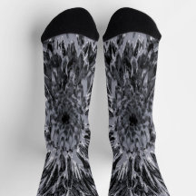 Zwarte en grijze Dahlia bloem