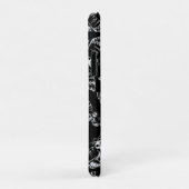 Zwarte en grijze doodskoppen Case-Mate iPhone case (Achterkant/rechts)