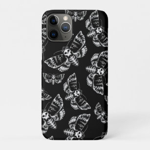 Zwarte en grijze doodskoppen Case-Mate iPhone case