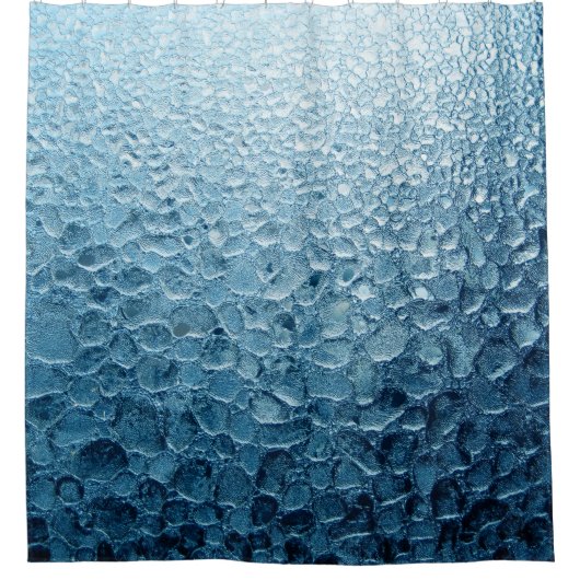 Zwarte en grijze florale kleed douchegordijn (Voorkant)