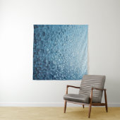 Zwarte en grijze florale kleed wandkleed (In Situ (horizontaal))