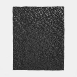 Zwarte en grijze florale textiel fleece deken