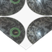 Zwarte en grijze grasgroene Bowl, tafelkledij Tafelkleed (Gekanteld)