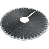 Zwarte en grijze kerstboomrokken kerstboom rok (Gekanteld)