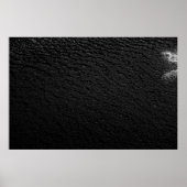 Zwarte en grijze kleed poster (Voorkant)