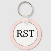 Zwarte en grijze schalen sleutelhanger (Achterkant)