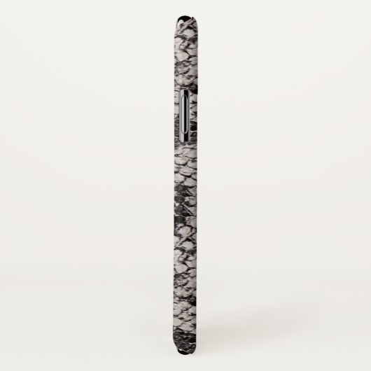 Zwarte en grijze slang Case-Mate iPhone case (Achterkant / rechts)
