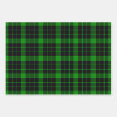 Zwarte en groene buffelplaat inpakpapier vel (Voorkant 3)