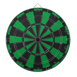 Zwarte en Groene Dart Board Dartbord