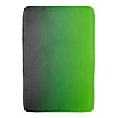 Zwarte en groene gradiënt 0921 badmat (Voorkant Verticaal)