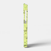 ZWARTE EN GROENE RUIMTE MET MARBLE ACHTERGROND Case-Mate iPhone CASE (Achterkant / Links)