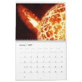 ZWARTE EN GROENE RUIMTE MET MARBLE ACHTERGROND KALENDER (Jan 2027)