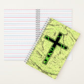 ZWARTE EN GROENE RUIMTE MET MARBLE ACHTERGROND NOTITIEBOEK (Binnen)