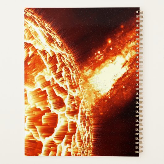 ZWARTE EN GROENE RUIMTE MET MARBLE ACHTERGROND PLANNER (Achterkant)