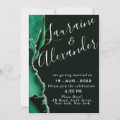 Zwarte en groene springstaarten kaart (Voorkant)