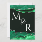 Zwarte en groene springstaarten kaart (Achterkant)