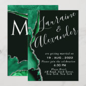 Zwarte en groene springstaarten kaart (Voorkant / Achterkant)