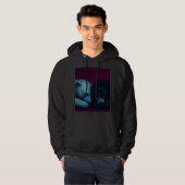 Zwarte en ijsbeer hoodie (Voorkant volledig)