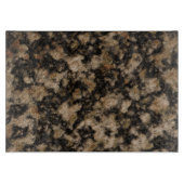 Zwarte en karamelkleurige faux Granite Stone Textu Snijplank (Voorkant)